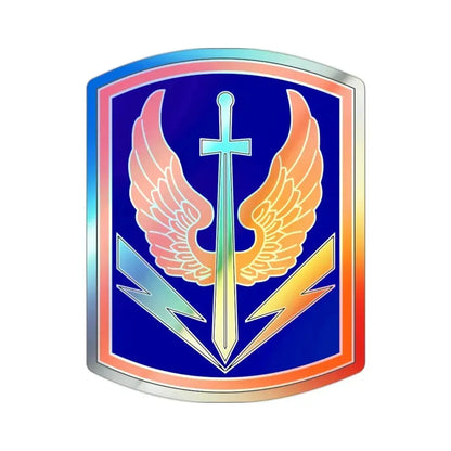 449 Aviation Brigade (U.S. Army) Holographic STICKER Die-Cut Vinyl Decal - The Sticker Space