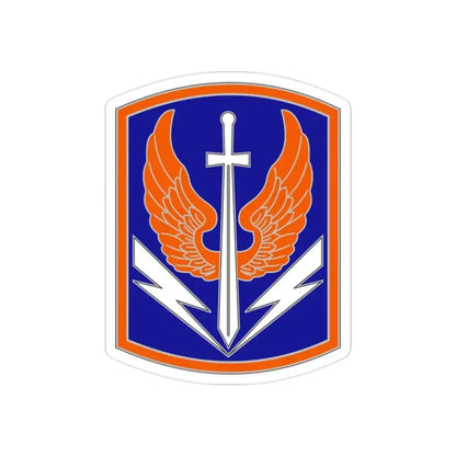 449 Aviation Brigade (U.S. Army) REVERSE PRINT Transparent Die-Cut STICKER 2 Inch Die-Cut Transparent - The Sticker Space