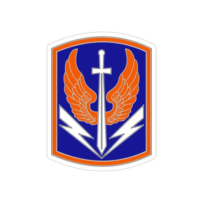 449 Aviation Brigade (U.S. Army) REVERSE PRINT Transparent Die-Cut STICKER - The Sticker Space