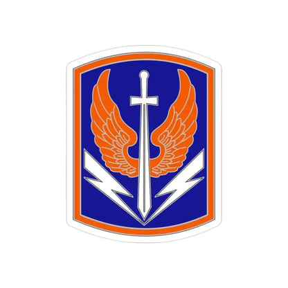 449 Aviation Brigade (U.S. Army) REVERSE PRINT Transparent Die-Cut STICKER - The Sticker Space
