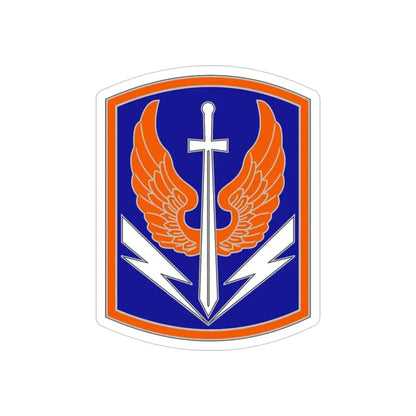 449 Aviation Brigade (U.S. Army) REVERSE PRINT Transparent Die-Cut STICKER - The Sticker Space
