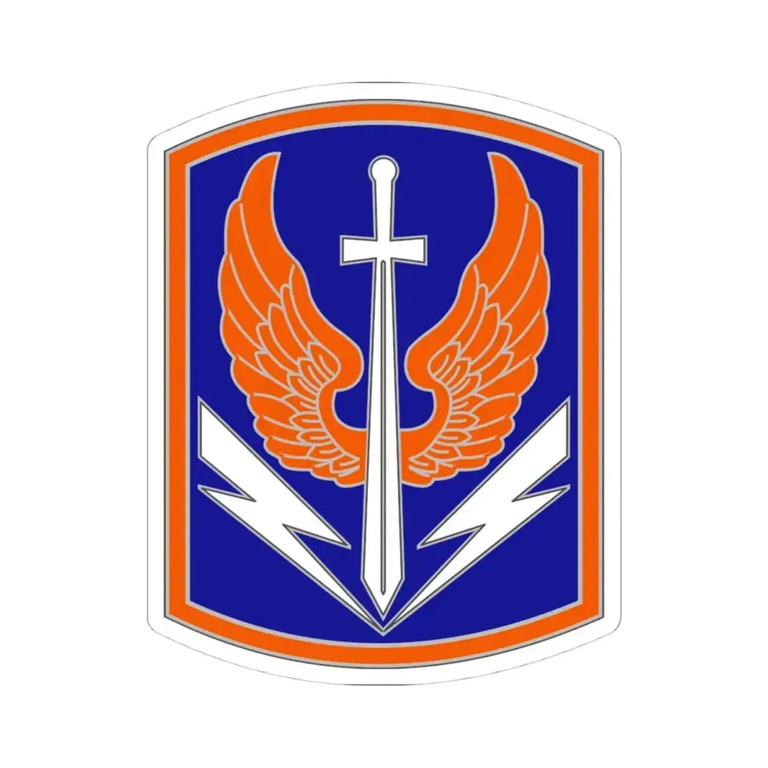 449 Aviation Brigade (U.S. Army) STICKER Vinyl Kiss-Cut Decal 4 Inch White - The Sticker Space