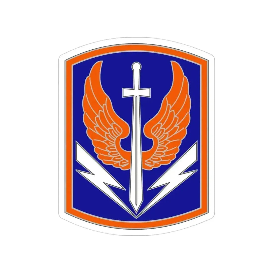449 Aviation Brigade (U.S. Army) Transparent STICKER Die-Cut Vinyl Decal 3 Inch - The Sticker Space