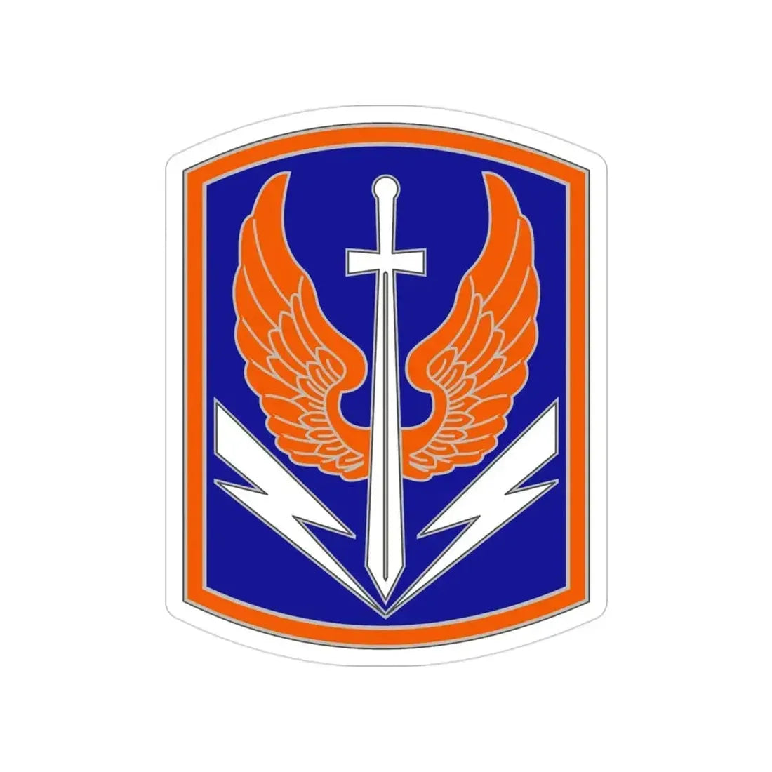 449 Aviation Brigade (U.S. Army) Transparent STICKER Die-Cut Vinyl Decal 3 Inch - The Sticker Space