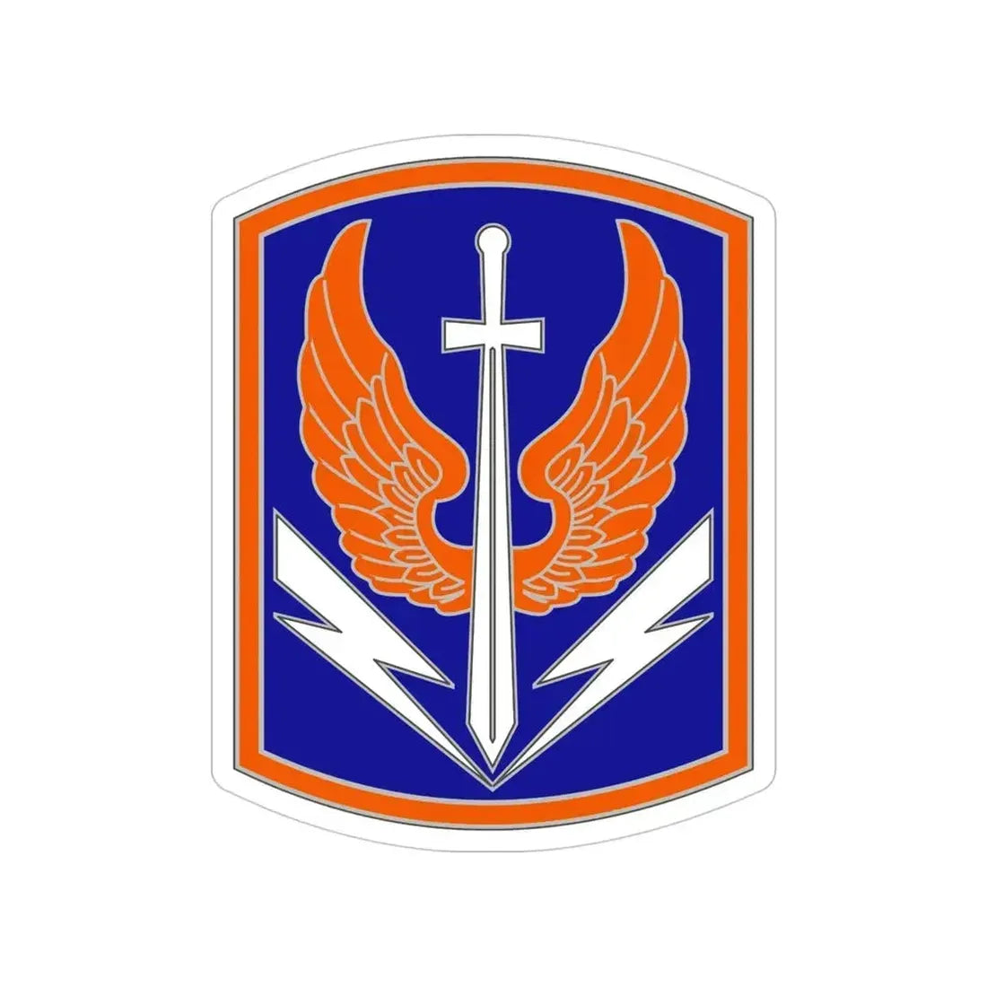 449 Aviation Brigade (U.S. Army) Transparent STICKER Die-Cut Vinyl Decal 4 Inch - The Sticker Space