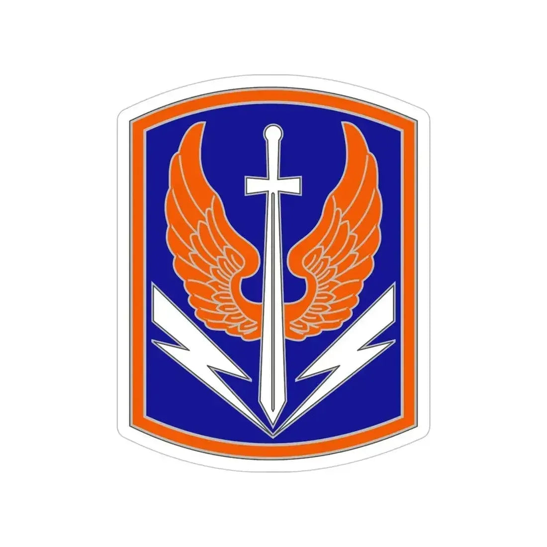 449 Aviation Brigade (U.S. Army) Transparent STICKER Die-Cut Vinyl Decal 5 Inch - The Sticker Space