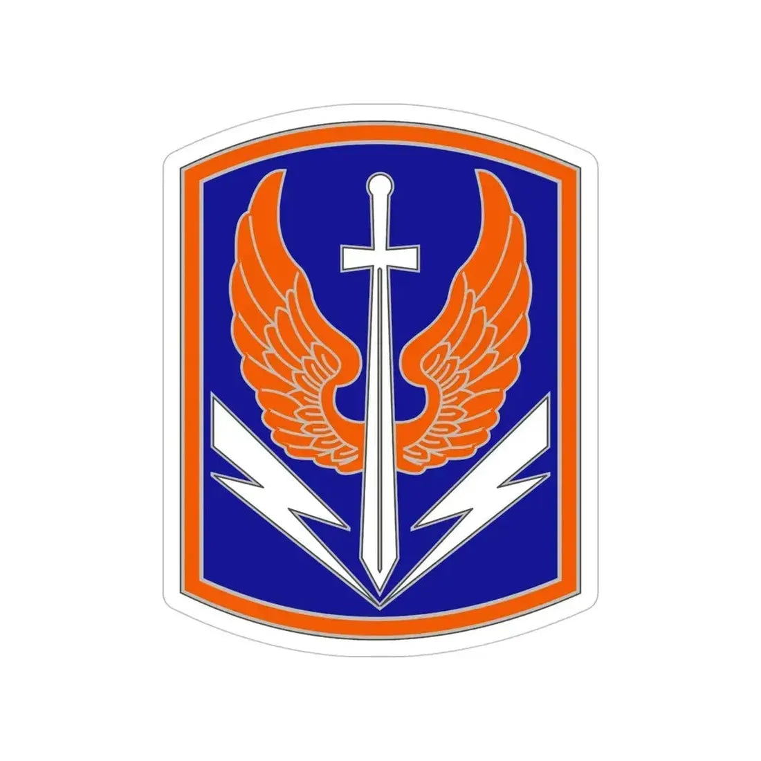 449 Aviation Brigade (U.S. Army) Transparent STICKER Die-Cut Vinyl Decal 5 Inch - The Sticker Space