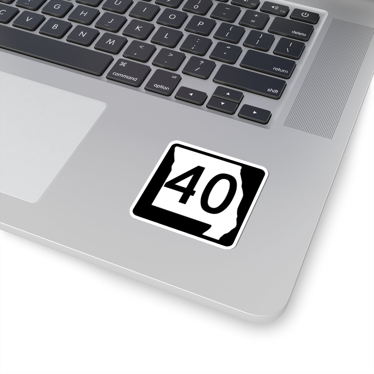 MO-40 (Missouri) (Road Sign) STICKER Vinyl Kiss-Cut Decal