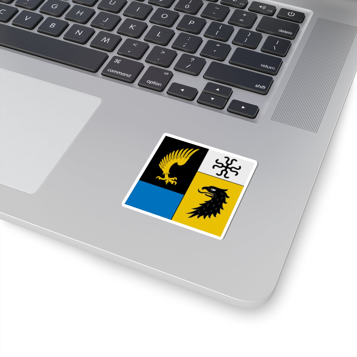 Flag of Josef Stubi (Switzerland) STICKER Vinyl Kiss-Cut Decal