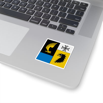 Flag of Josef Stubi (Switzerland) STICKER Vinyl Kiss-Cut Decal