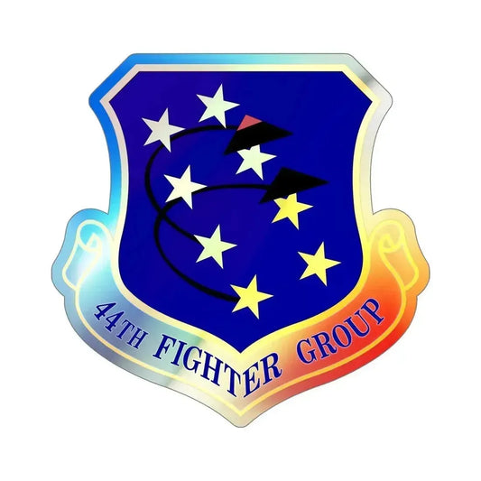 44th Fighter Group (U.S. Air Force) Holographic STICKER Die-Cut Vinyl Decal 6 Inch Holographic - The Sticker Space