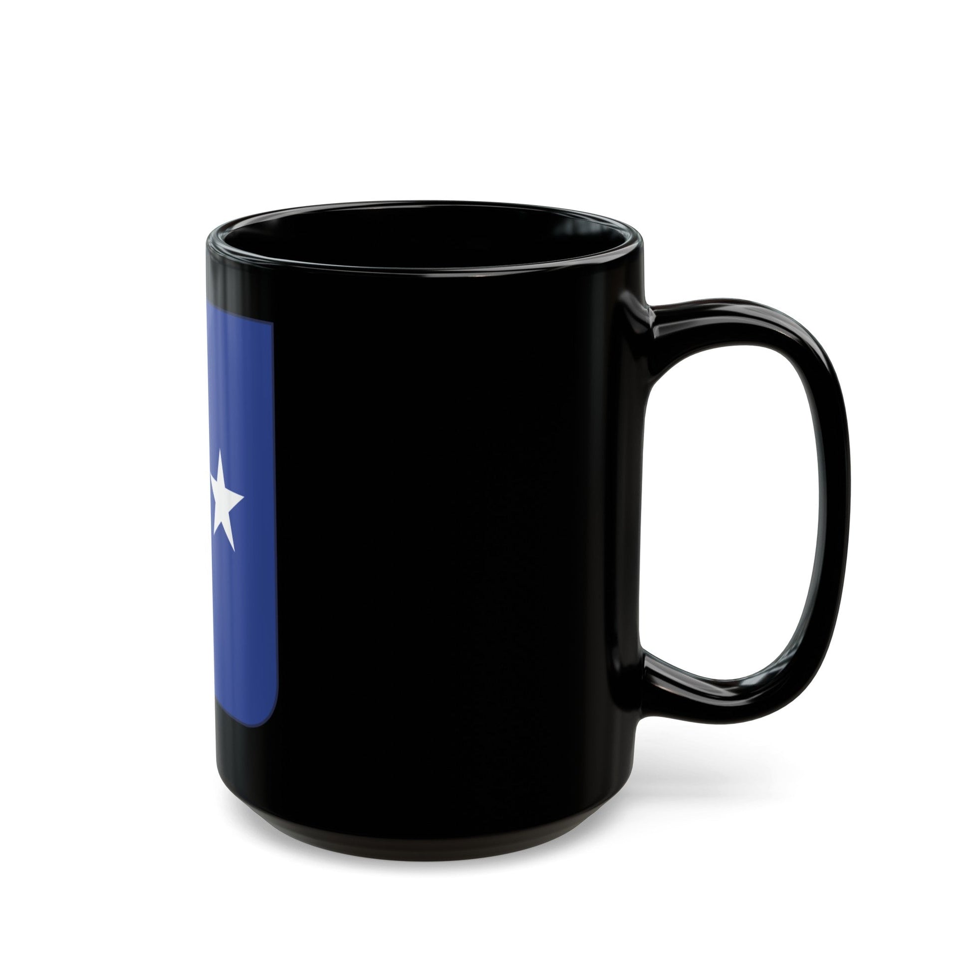 44th Infantry Regiment (U.S. Army) Black Coffee Mug-The Sticker Space