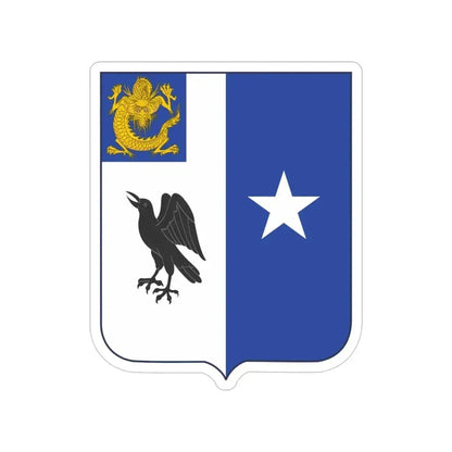 44th Infantry Regiment (U.S. Army) Transparent STICKER Die-Cut Vinyl Decal 4 Inch - The Sticker Space