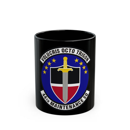 44th Maintenance Squadron (U.S. Air Force) Black Coffee Mug-11oz-The Sticker Space