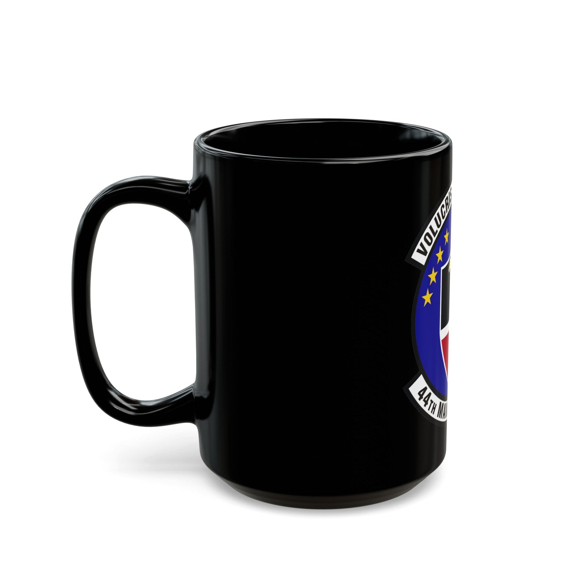 44th Maintenance Squadron (U.S. Air Force) Black Coffee Mug-The Sticker Space