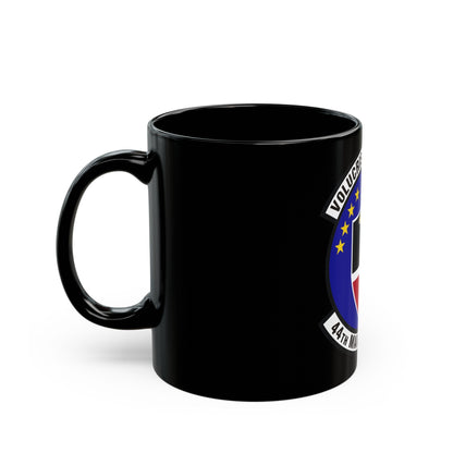 44th Maintenance Squadron (U.S. Air Force) Black Coffee Mug-The Sticker Space