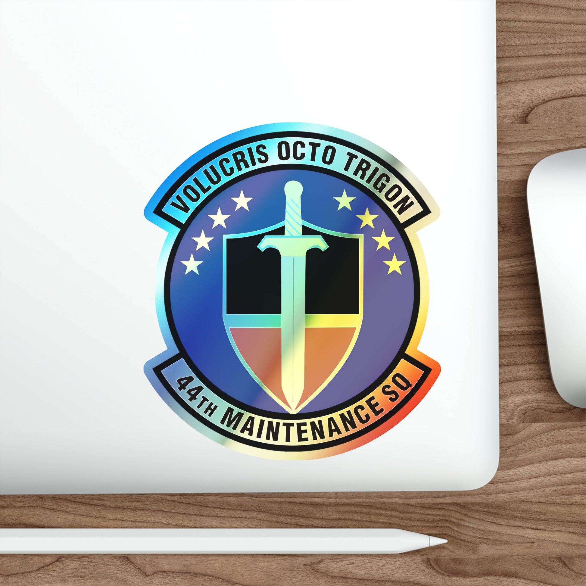 44th Maintenance Squadron (U.S. Air Force) Holographic STICKER Die-Cut Vinyl Decal-The Sticker Space