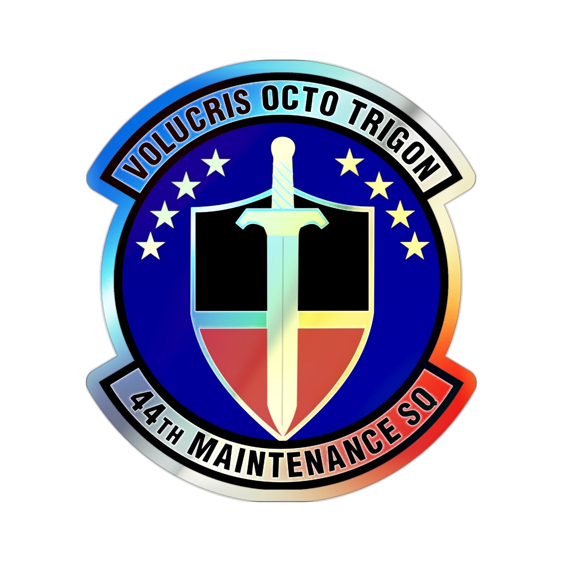 44th Maintenance Squadron (U.S. Air Force) Holographic STICKER Die-Cut Vinyl Decal-2 Inch-The Sticker Space