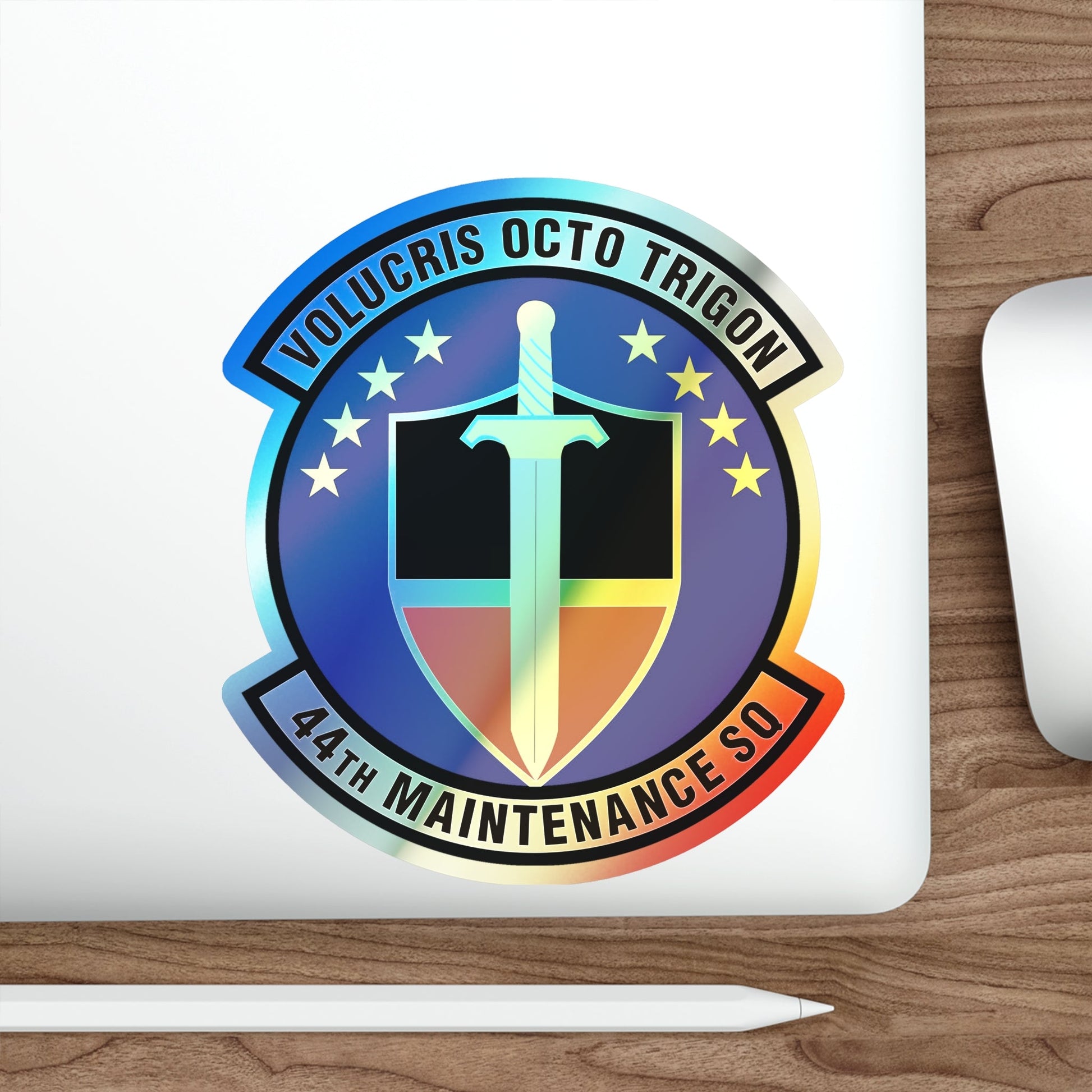 44th Maintenance Squadron (U.S. Air Force) Holographic STICKER Die-Cut Vinyl Decal-The Sticker Space