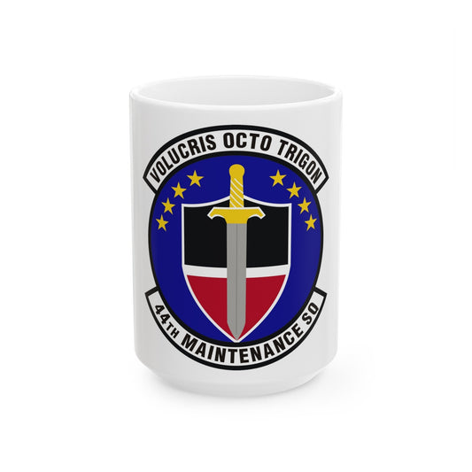 44th Maintenance Squadron (U.S. Air Force) White Coffee Mug-15oz-The Sticker Space