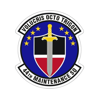 44th Maintenance Squadron (U.S. Air Force) STICKER Vinyl Kiss-Cut Decal 3 Inch White - The Sticker Space
