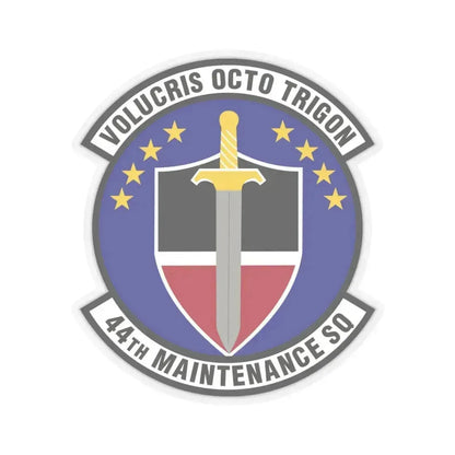 44th Maintenance Squadron (U.S. Air Force) STICKER Vinyl Kiss-Cut Decal 6 Inch Transparent - The Sticker Space