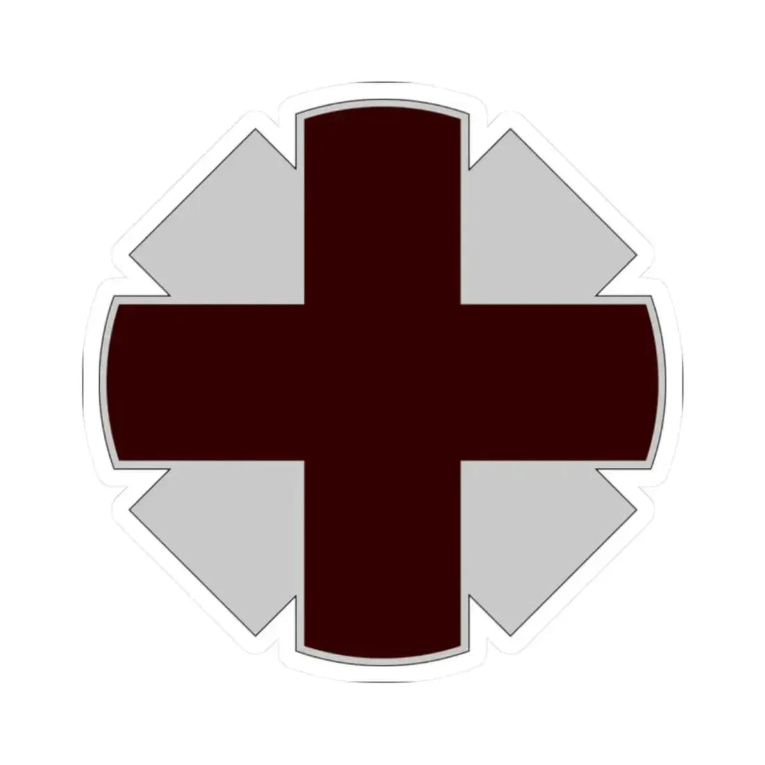 44th Medical Command DUI (U.S. Army) STICKER Vinyl Kiss-Cut Decal 2 Inch White - The Sticker Space