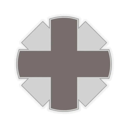 44th Medical Command DUI (U.S. Army) STICKER Vinyl Kiss-Cut Decal 3 Inch Transparent - The Sticker Space