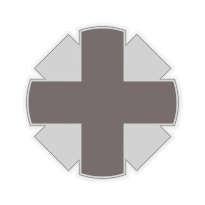 44th Medical Command DUI (U.S. Army) STICKER Vinyl Kiss-Cut Decal 4 Inch Transparent - The Sticker Space
