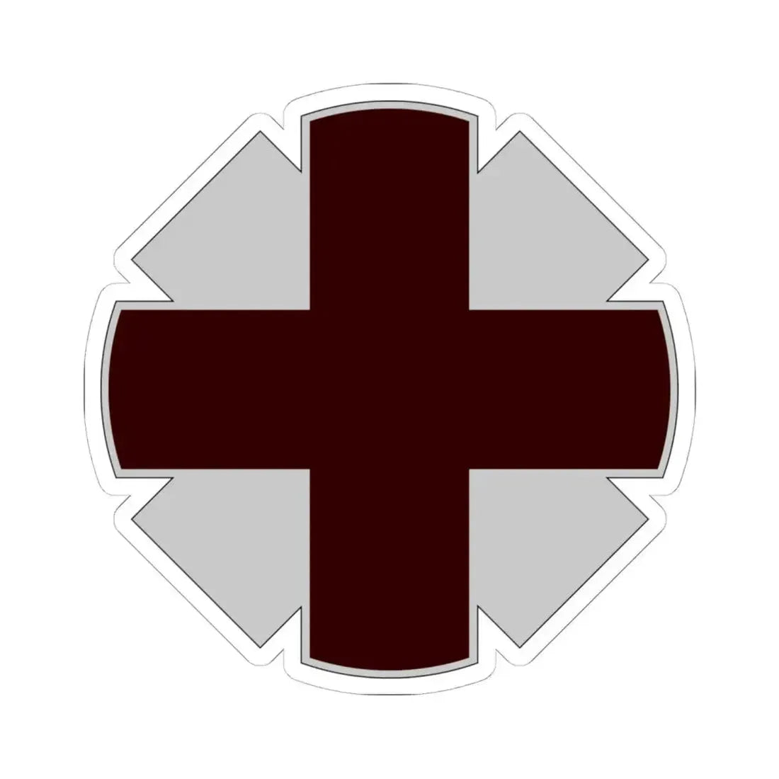 44th Medical Command DUI (U.S. Army) STICKER Vinyl Kiss-Cut Decal 6 Inch White - The Sticker Space