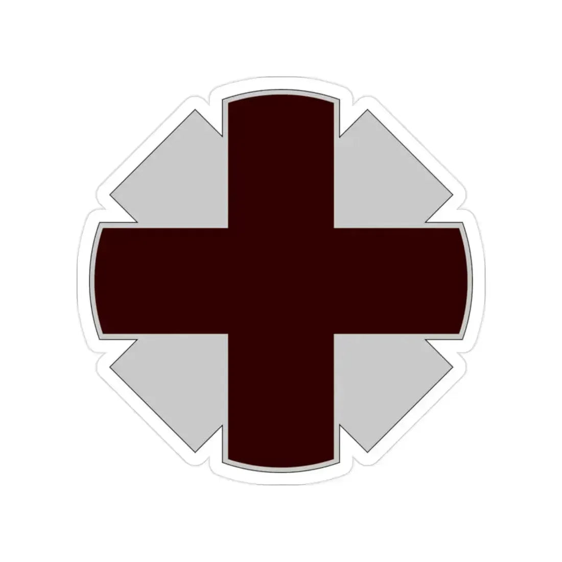 44th Medical Command DUI (U.S. Army) Transparent STICKER Die-Cut Vinyl Decal 2 Inch - The Sticker Space