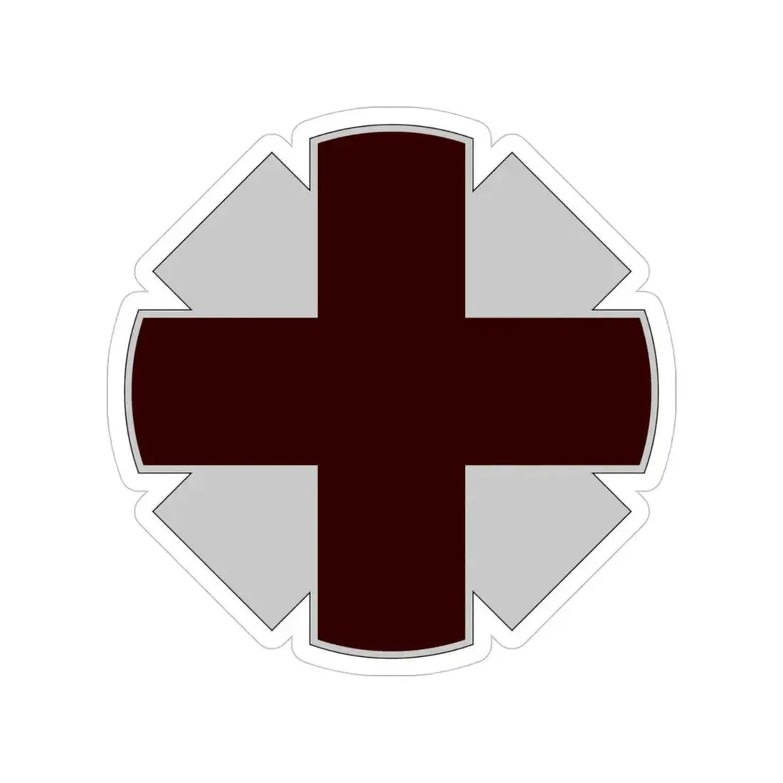 44th Medical Command DUI (U.S. Army) Transparent STICKER Die-Cut Vinyl Decal 4 Inch - The Sticker Space