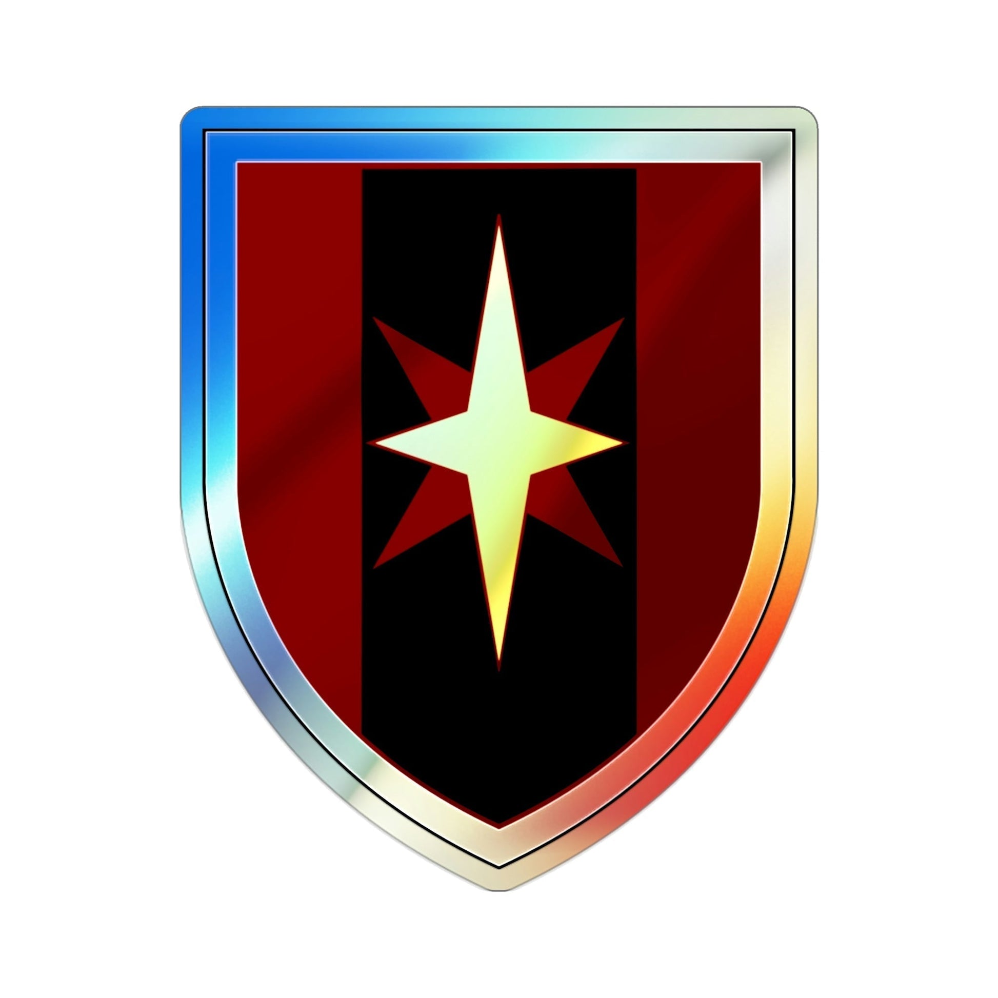 44th Medical Command SSI (U.S. Army) Holographic STICKER Die-Cut Vinyl Decal-2 Inch-The Sticker Space