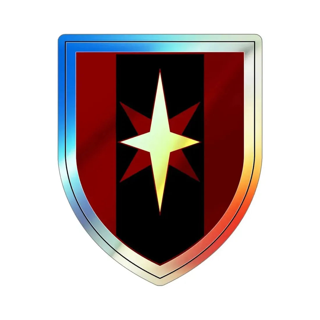 44th Medical Command SSI (U.S. Army) Holographic STICKER Die-Cut Vinyl Decal - The Sticker Space
