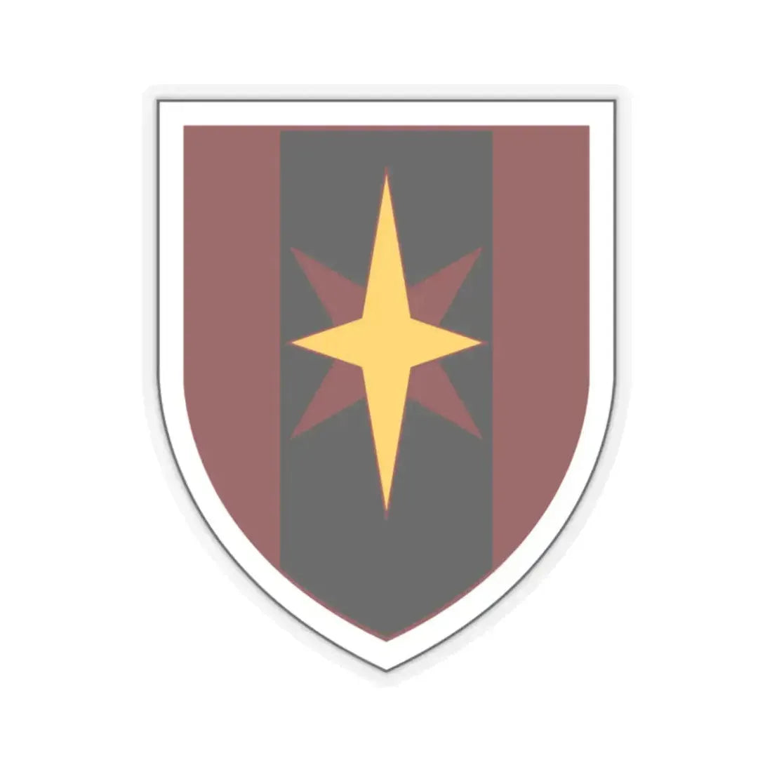 44th Medical Command SSI (U.S. Army) STICKER Vinyl Kiss-Cut Decal 2 Inch Transparent - The Sticker Space