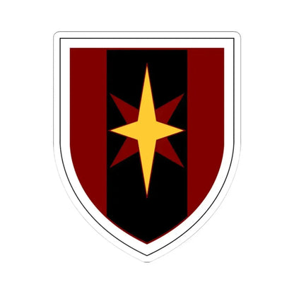 44th Medical Command SSI (U.S. Army) STICKER Vinyl Kiss-Cut Decal 3 Inch White - The Sticker Space