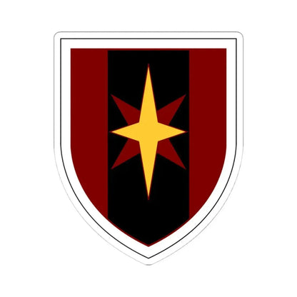44th Medical Command SSI (U.S. Army) STICKER Vinyl Kiss-Cut Decal 4 Inch White - The Sticker Space