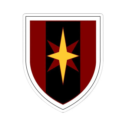 44th Medical Command SSI (U.S. Army) STICKER Vinyl Kiss-Cut Decal 6 Inch White - The Sticker Space