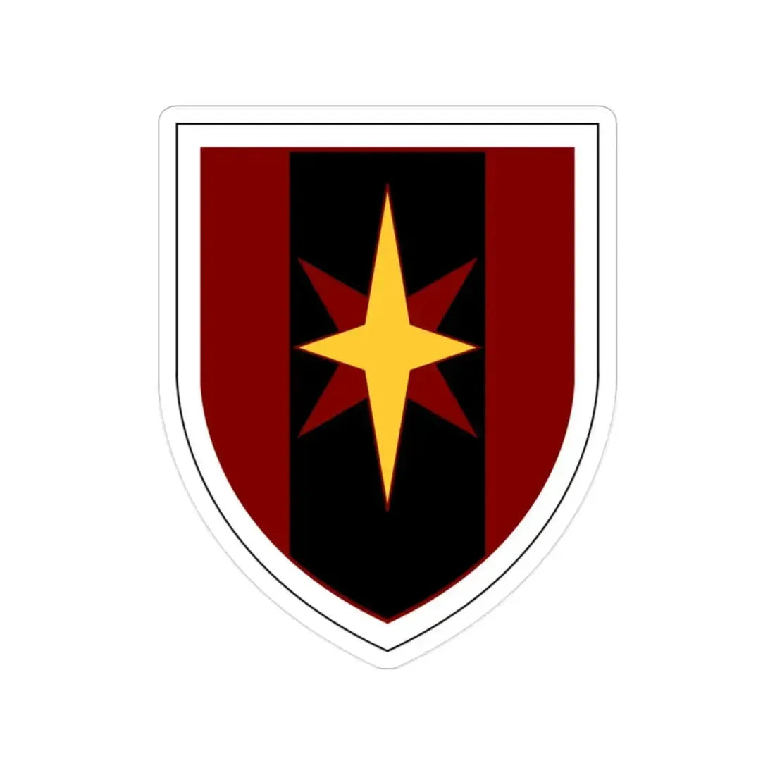 44th Medical Command SSI (U.S. Army) Transparent STICKER Die-Cut Vinyl Decal 2 Inch - The Sticker Space