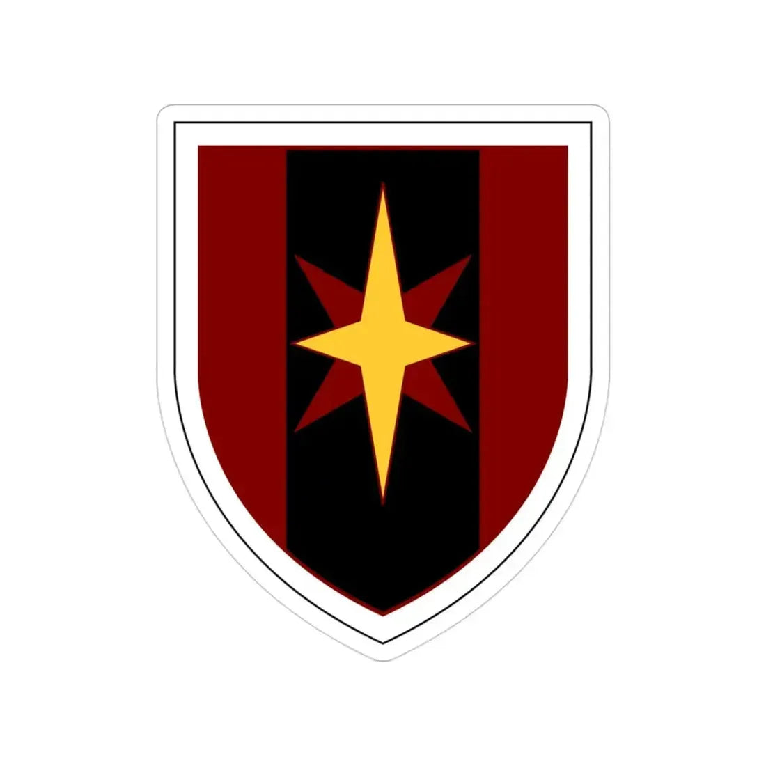 44th Medical Command SSI (U.S. Army) Transparent STICKER Die-Cut Vinyl Decal 3 Inch - The Sticker Space