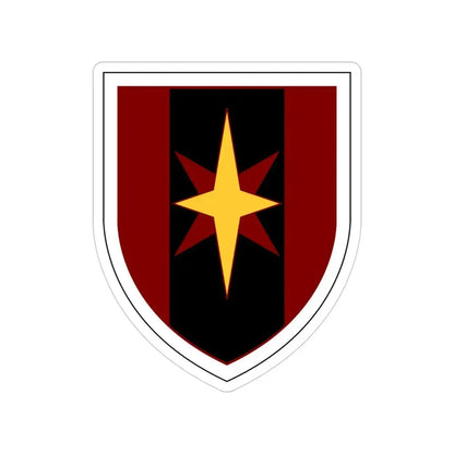 44th Medical Command SSI (U.S. Army) Transparent STICKER Die-Cut Vinyl Decal 4 Inch - The Sticker Space