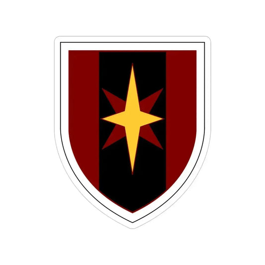 44th Medical Command SSI (U.S. Army) Transparent STICKER Die-Cut Vinyl Decal 6 Inch - The Sticker Space