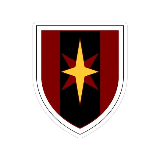 44th Medical Command SSI (U.S. Army) Transparent STICKER Die-Cut Vinyl Decal 6 Inch - The Sticker Space