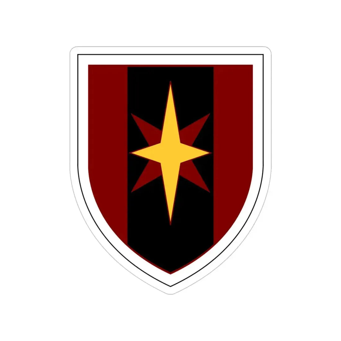 44th Medical Command SSI (U.S. Army) Transparent STICKER Die-Cut Vinyl Decal - The Sticker Space