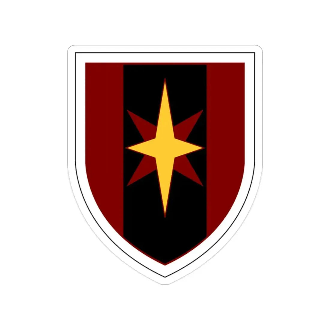 44th Medical Command SSI (U.S. Army) Transparent STICKER Die-Cut Vinyl Decal - The Sticker Space