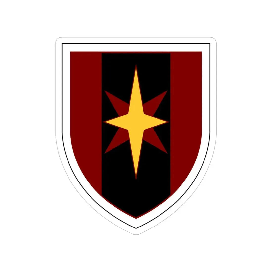 44th Medical Command SSI (U.S. Army) Transparent STICKER Die-Cut Vinyl Decal - The Sticker Space