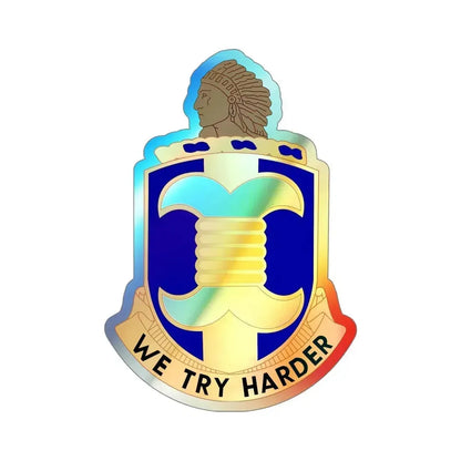 45 Aviation Battalion (U.S. Army) Holographic STICKER Die-Cut Vinyl Decal 5 Inch Holographic - The Sticker Space