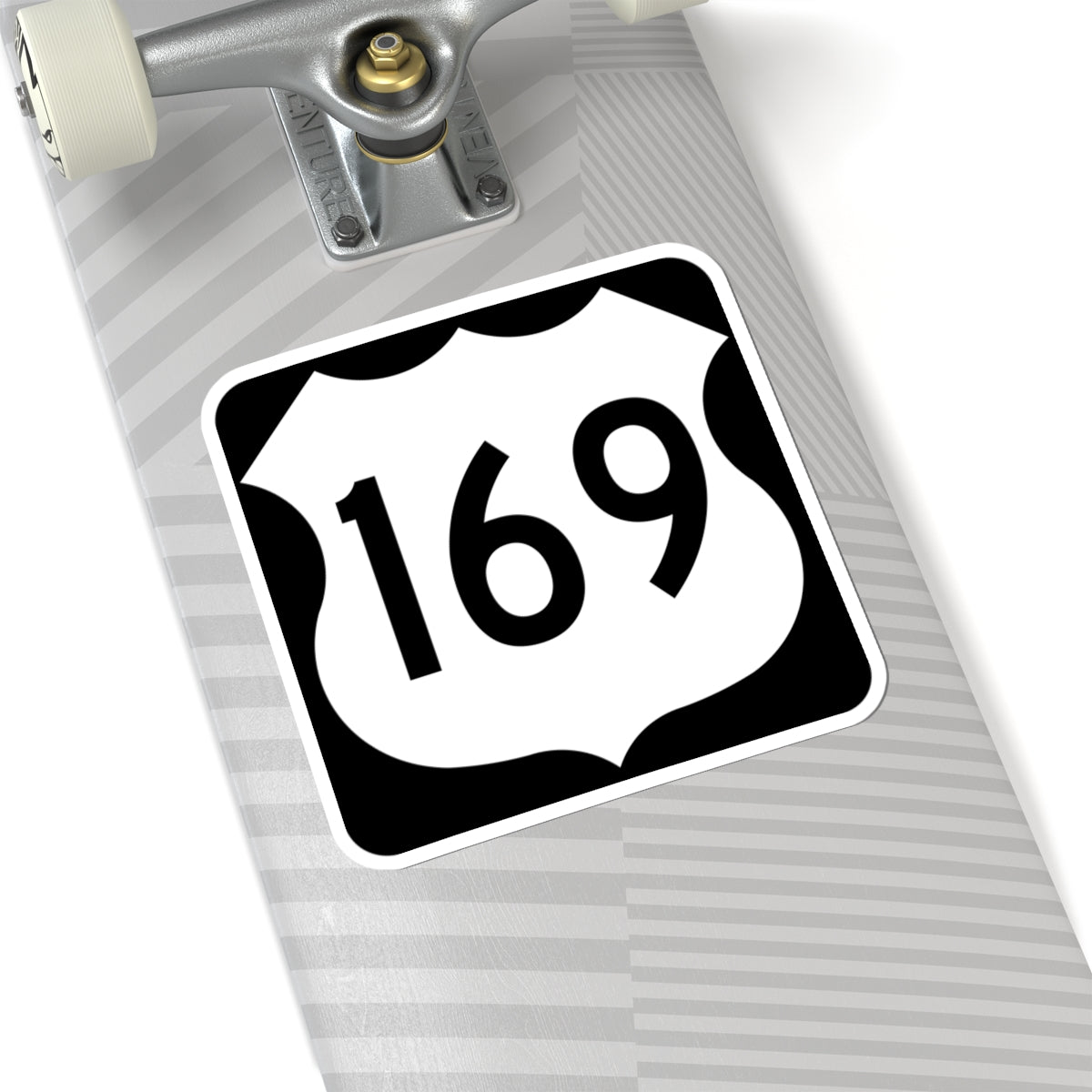US 169 MN 1961 (Minnesota) (Road Sign) STICKER Vinyl Kiss-Cut Decal