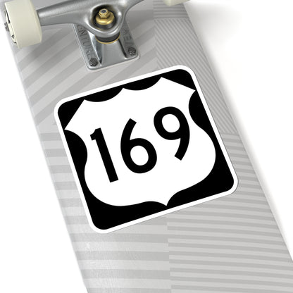 US 169 MN 1961 (Minnesota) (Road Sign) STICKER Vinyl Kiss-Cut Decal