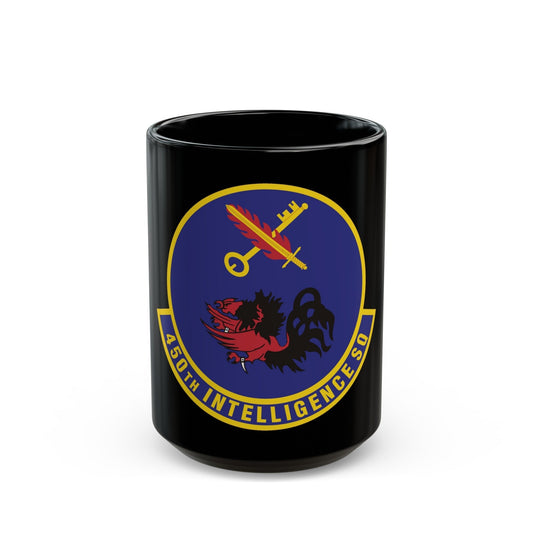 450th Intelligence Squadron (U.S. Air Force) Black Coffee Mug-15oz-The Sticker Space